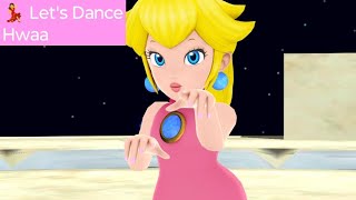 💖【MMD】Hwaa v2  Princess Peach 💖 [upl. by Sulrac]