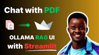 How to build a Streamlit UI for Local PDF RAG Ollama models [upl. by Caneghem360]