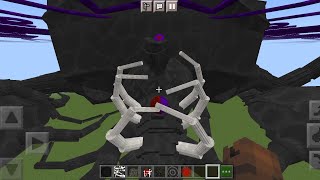 New Wither Storm Mod in Minecraft PE [upl. by Maurise]