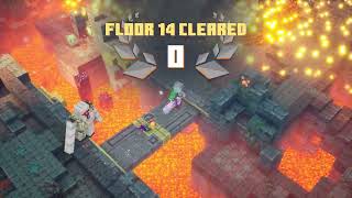 Minecraft Dungeons Tower Run 30 floors February 19 2023 Apocalypse [upl. by Halona]