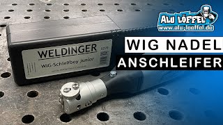 Schleifboy Test Wolframelektrode richtig Anschleifen WIG Nadel Wig Schweißen Weldinger Elektrode [upl. by Sweeney]