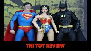 DC Multiverse Signature Collection Lynda Carter Wonder Woman Figure Review [upl. by Nylinej]