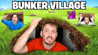 OVERNIGHT CHALLENGE IN 8 BURIED MICRO BUNKERS [upl. by Htessil]