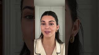 Kendall Jenner guide to sunkissed skin and her spring take on “Frenchgirl makeup” [upl. by Sillek]