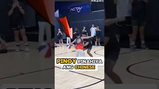 PINOY PINAHIYA ANG CHINESE basketball shortvideo shorts [upl. by Vedi]