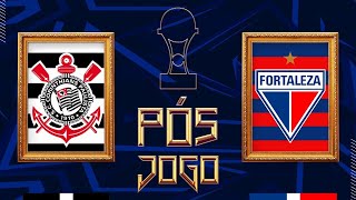 FICOU PRO CASTELÃO CAIU EM ITAQUERA O JUIZ OPERA  PÓSJOGO CORINTHIANS 1x1 FORTALEZA  SULA 2023 [upl. by Tirrej]