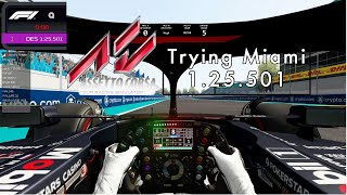 Miami 125501 RB19 VRC Formula Alpha 2022 NO AIDS  Download Miami mod for AC [upl. by Pitarys]