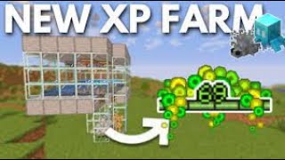 Minecraft Best amp Easiest 121 XP Farm Bedrock  Java  Targetverse [upl. by Ahsiel]