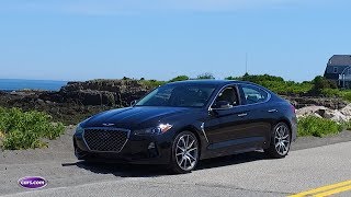 2019 Genesis G70 First Drive — Carscom [upl. by Ahsiekin]