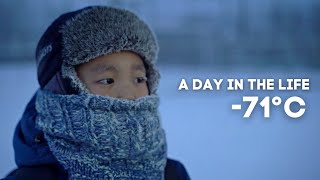 One Day in the Coldest Village on Earth −71°C −95°F  Yakutia Siberia [upl. by Keli]