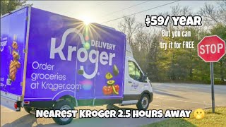 First time trying Kroger Delivery Serviceis it worth it LARGE grocery haul for a family of 3 [upl. by Rexferd620]