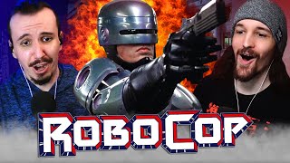 ROBOCOP 1987 MOVIE REACTION  First Time Watching [upl. by Arok]