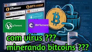 UTorrent Com Virus e Minerando Bitcoins O Que Fazer [upl. by Llenad611]