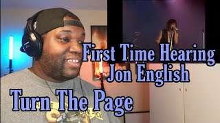 Jon English  Turn The Page  Live  Reaction [upl. by Laehcor647]