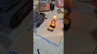 Casting Two Copper Ingots [upl. by Pollack]