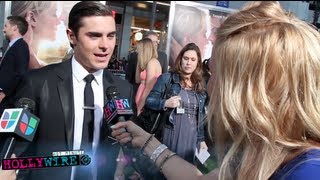 Zac Efron Interview  The Lucky One Premiere [upl. by Lonyer]