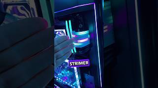 StromflussOptik einstellen Lian Li Strimer plus RGB Kabel Effekt gamingpc pcbuilding bastelnerd [upl. by Ioj]