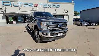 SOLD  USED 2022 FORD F250 LARIAT at Autos of Texas USED C25301 [upl. by Tildie]