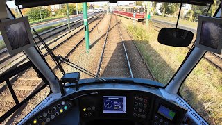 POV HTM tram 1516 Nootdorp  Centraal Station  Wateringen  cabview [upl. by Novikoff]