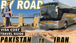 Pakistan to iran by road 🇮🇷  traveling to Iran by bus  iran solo tour EP 01 [upl. by Ahsykal890]