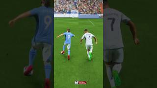 Mbappé vs Haaland  Speed Test 😱😳 [upl. by Ahsenal281]