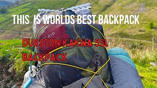 First impressions of durston kakwa 55l backpack [upl. by Ylak]