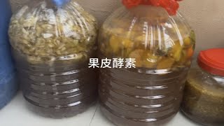 制作果皮酵素的方法和演示，种花种菜都能用，环保健康，学起来吧 [upl. by Beret]