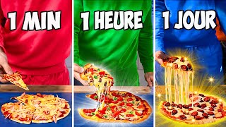 1 minute vs 1 heure vs 1 jour Pizza par VANZAI [upl. by Lithea925]