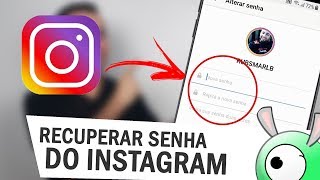 Como recuperar a senha do Instagram  NOVO [upl. by Leunamesoj838]