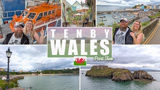 Exploring More of Tenby Visiting The Lifeboat Station amp The Beach  WALES VLOG PT6 🏴󠁧󠁢󠁷󠁬󠁳󠁿 [upl. by Wolram854]