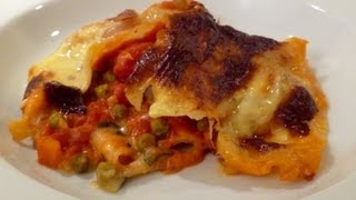 Vegetarian Lasagne CookAlong Video Part 1 [upl. by Noryd]