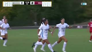 UCLA 10 Indiana  Big10  NCAA Womens Soccer 2024 [upl. by Donoho]