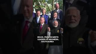 G20 Summit PM Modi Meets Leaders of Indonesia South Korea Norway Portugal [upl. by Kared]