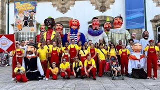 Zés Pereiras de Vildemoinhos no XXXI Encontro Internacional de Gigantones e Cabeçudos [upl. by Darryn35]