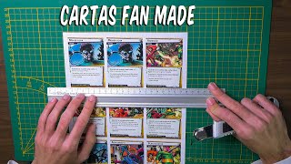 Tutorial ¿Cómo imprimir y recortar cartas Fan made  Marvel Champions [upl. by Lamb579]