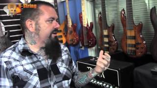 New 2016 ESP LTD Multi Scale Length Fanned Fret Bass Guitar Demonstration w Chris Cannella [upl. by Lyrret935]