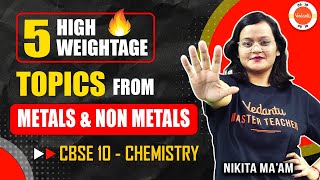 Metals And Nonmetals Class 10 🔥 Most Important Topics Science [upl. by Vilberg]