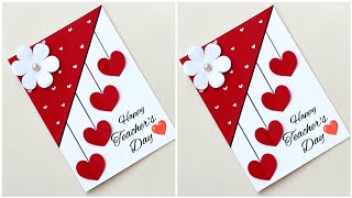 DIY Teachers day Greeting CardTeachers day CardHow to make Teachers day Card Handmade [upl. by Celestina949]