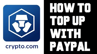 Cryptocom How To Top Up Visa Card With Paypal  Cryptocom How To Link Paypal Account Tutorial Help [upl. by Quinby]