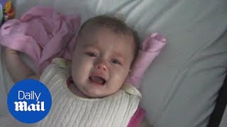 Heartbreaking baby suffers a rare form of epileptic fit  Daily Mail [upl. by Bobseine]