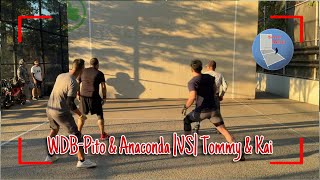 WDBPito amp Anaconda VS Tommy amp Kai  1WB Handball Doubles  100924 [upl. by Saxe]