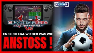 WE ARE FOOTBALL 2024  Gameplay  STEAM DECK OLED  Endlich mal wieder ein Manager wie ANSTOSS [upl. by Tamarra]