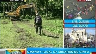 BP Umanoy iligal na minahan ng ginto sa bundok nadiskubre sa Iligan City [upl. by Wimsatt]