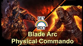 HC Grim Dawn Speedleveling  Commando physical Blade Arc  part 1 normalelite [upl. by Meirrak]