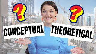 Conceptual vs theoretical framework [upl. by Dolores660]