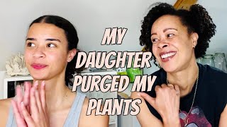 My Daughter Purged My Plants 🪴 🤦🏾‍♀️ [upl. by Delisle205]