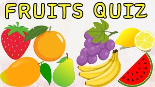 🍎🍉 Guess the Name of the Fruit  Guess the Fruit Quiz Fruits Name Quiz  Picture Quiz  Quiz Time [upl. by Leakim646]