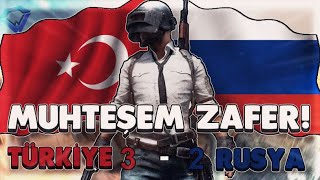 MUHTEŞEM ZAFER TÜRKİYE vs RUSYA TURNUVASI PUBG wWitatv [upl. by Rundgren]