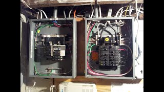 Inexpensive residential generator hookup [upl. by Novyak]