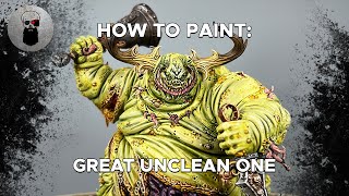 Contrast How to Paint Great Unclean One [upl. by Zebapda]